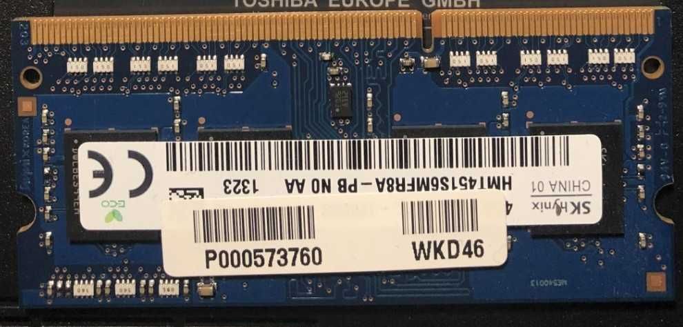 Kit Memorie RAM Laptop 8GB (2x4GB) DDR3L SK Hynix 1600MHz PC3L-12800S