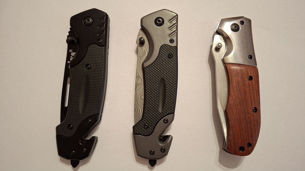 Cuțit pliabil / briceag  drumeție, vânătoare, pescuit - diverse modele