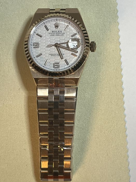 Rolex Land Dweller Roz Gold de dama