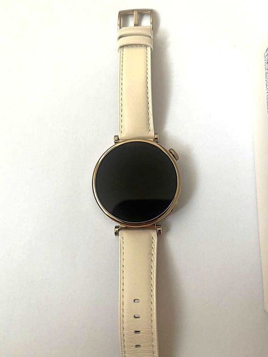 Huawei Watch GT 4 (41mm) White Leather – Ca nou, Pachet Complet + Garanție