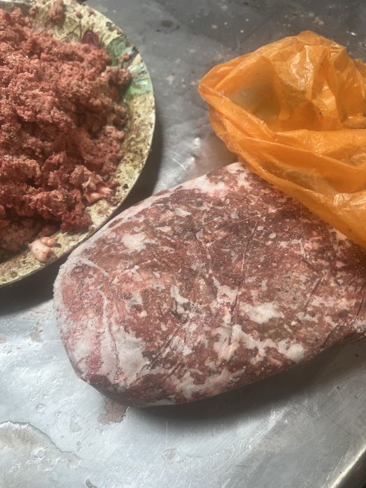 Фарш, мясо для собак