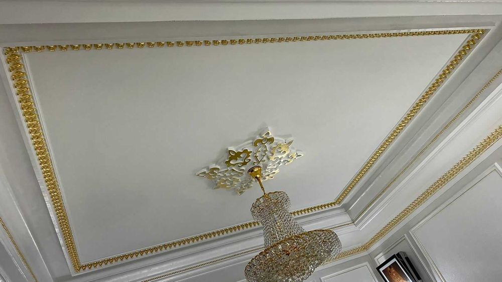 Лепнина из гипса, лепка