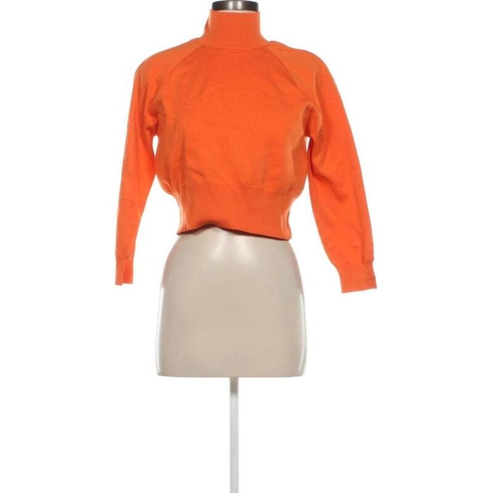 Оранжев пуловер Zara