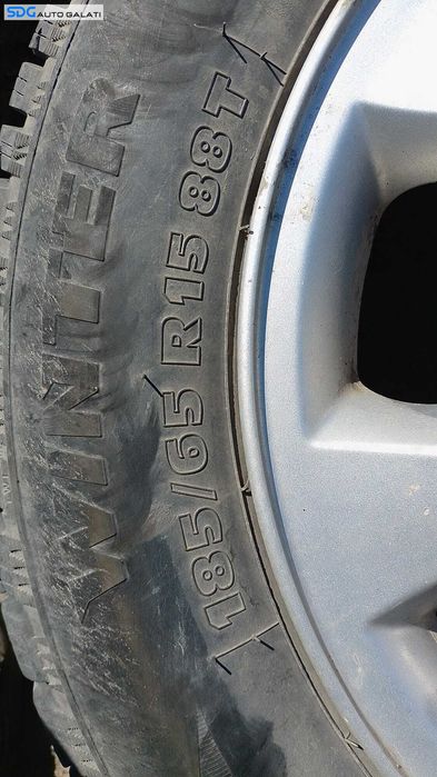 Set 4 Jante Roti Aliaj 185 65 15 R15 Fara Anvelope Opel Astra G 1998 - 2007 [M8059]