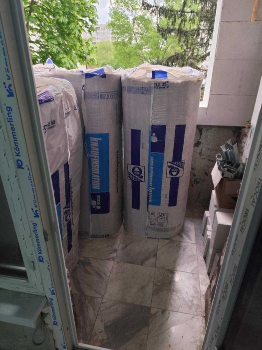 Стъклена вата Knauf Аustik Board 1250/600, 50 мм, 12 м² - 8 пакета.