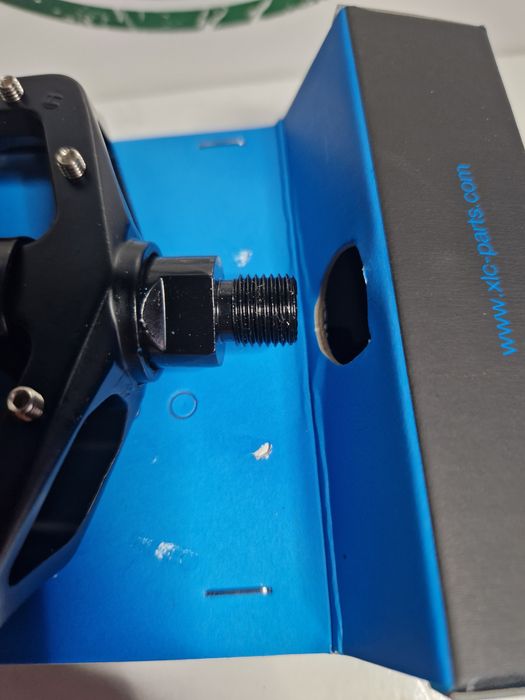 Pedale BMX bicicleta XLC flat pedal cu filet 1/2 12 mm