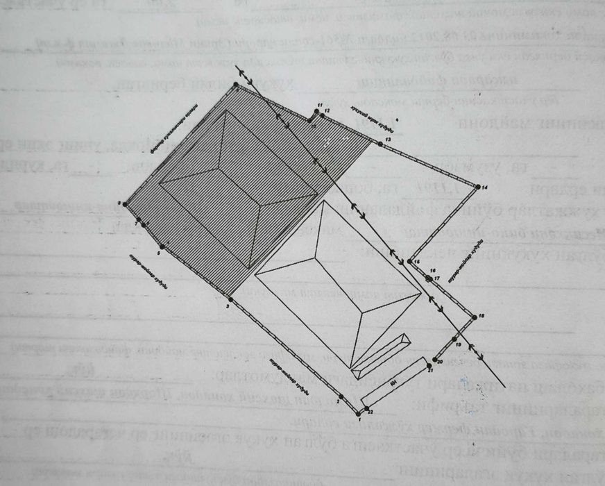 Yu  Продаётся участок 1.11га , Зангиатинский р-н, п.Кахрамон