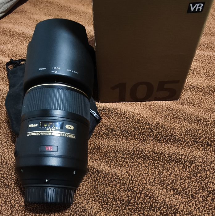 Nikkor AF-S  105/2.8G ED VR macro за Никон/Nikon