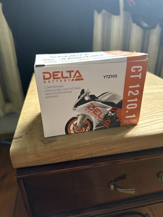 Аккумулятор для мото delta