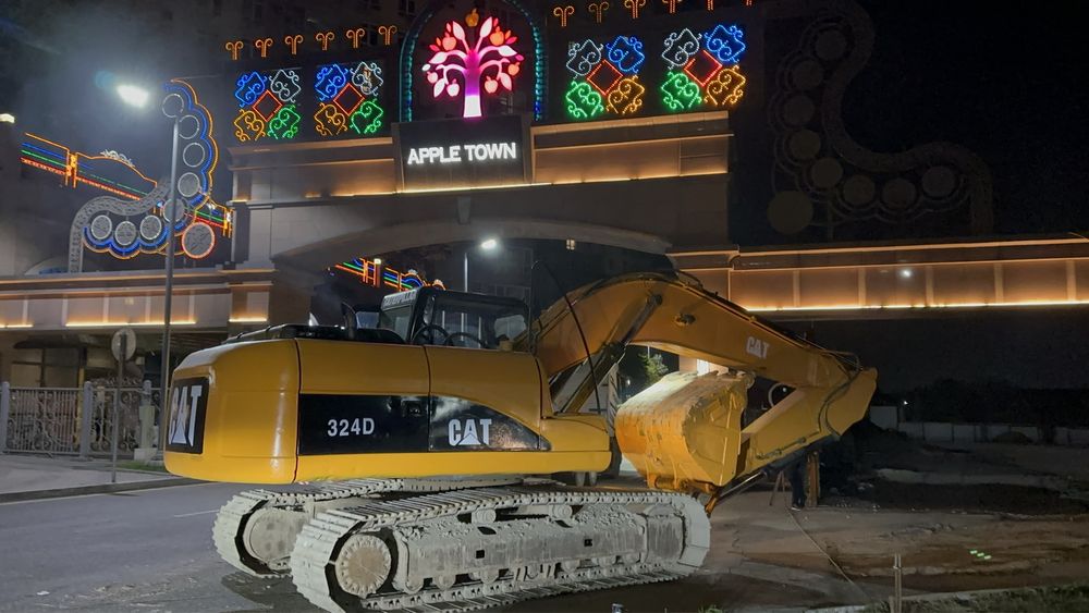 Аренда автогрейдера, экскаватора, катка