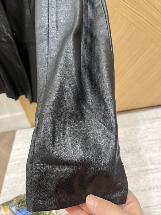 Кожаный пиджак