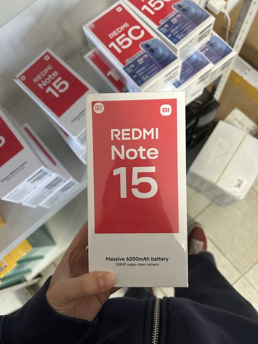 Смартфон REDMI 15 6GB/128GB голубой