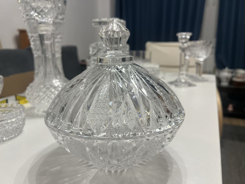 Bomboniera mare cristal impecabila