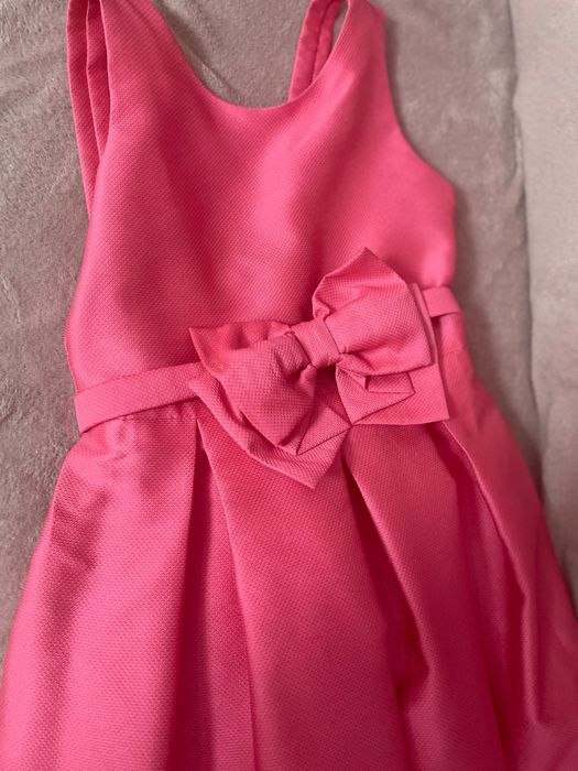 Rochie fete, Abel &Lula, tafta roz, 12ani