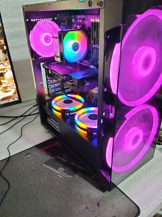 Igravoy Kampyuter GTX 1060 Ozu 16gb Manitor 32 165hz Curved IPS Ideal
