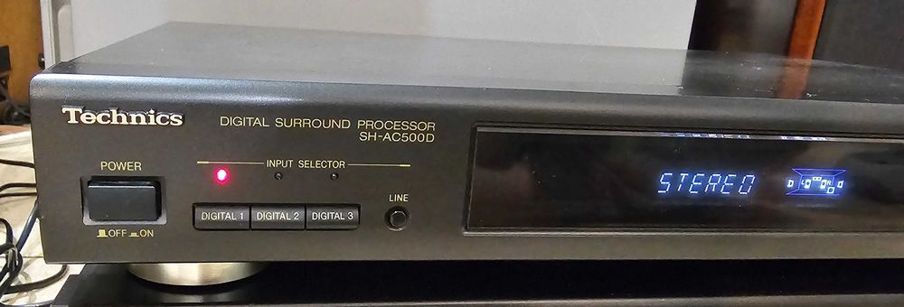 Procesor Technics SH-AC500 cap de serie stare foarte buna, cu test video!
