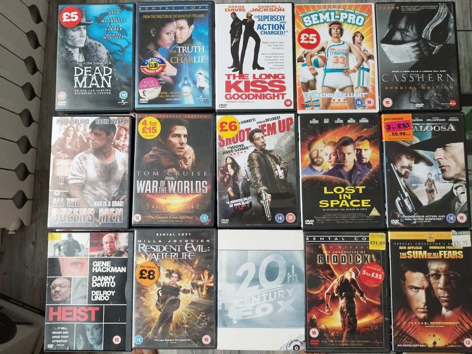 Продавам DVD филми ! 7лв на брой, при повече от 3 броя – отстъпки!