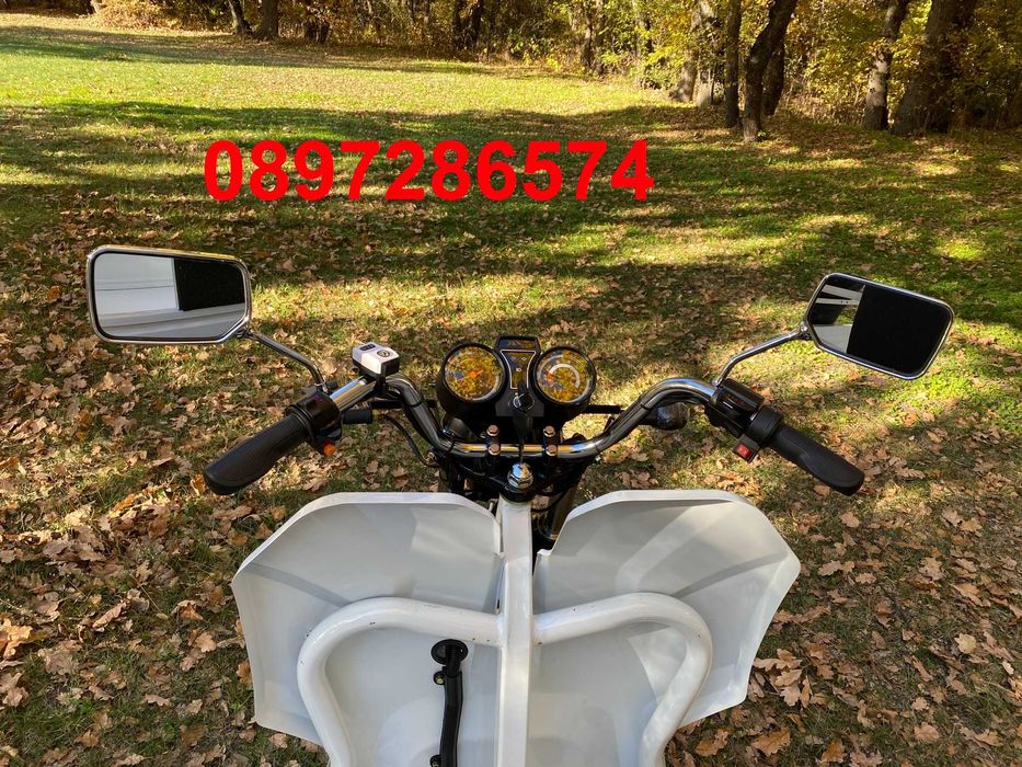 Мощна карго - електрическа триколка с регистрация - модел 2025 година