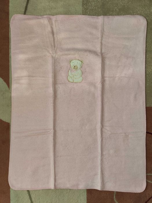 Ново бебешко одеяло 100х75см.