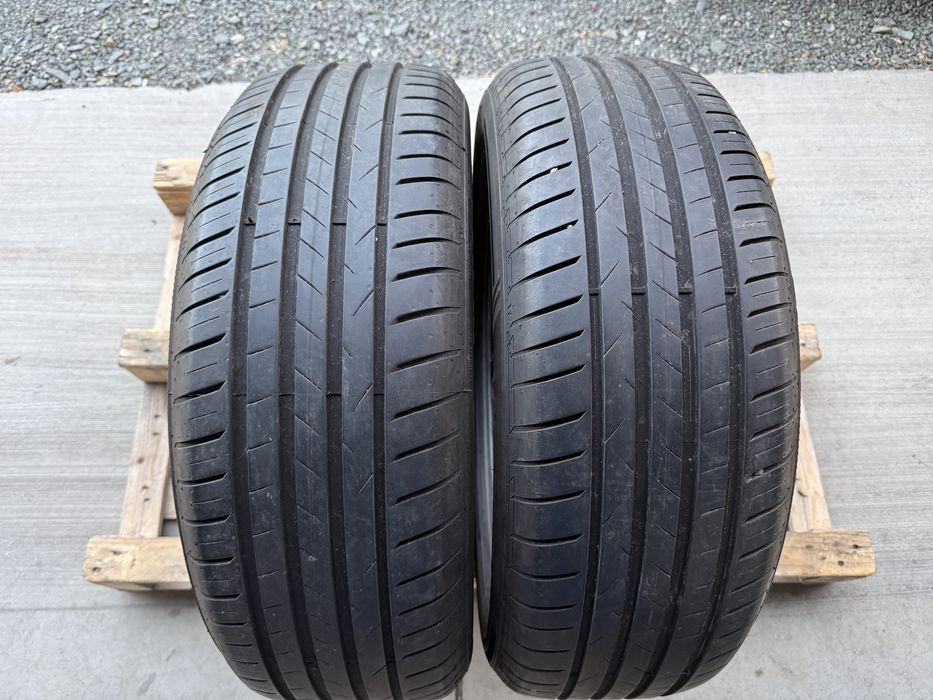 2бр. ОТЛИЧНИ Летни Гуми С Борд 215/55R/18 -VREDESTEIN- DOT:0824- 6.7мм.
