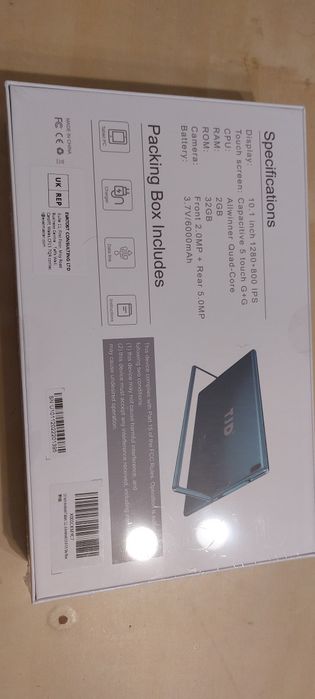 Vând Tableta PC marca TJD 10,1" nou sigilata.