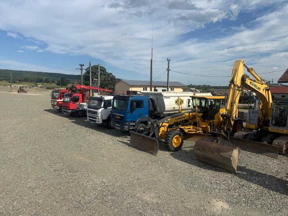 Inchirieri utilaje, buldozere, excavatoare, buldoexcavator, compactoare, etc