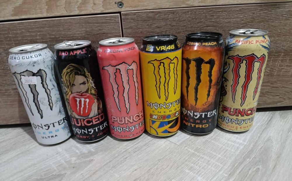 Колекцыонные банки монстер