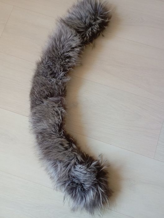 Воротник чернобурки 78 см