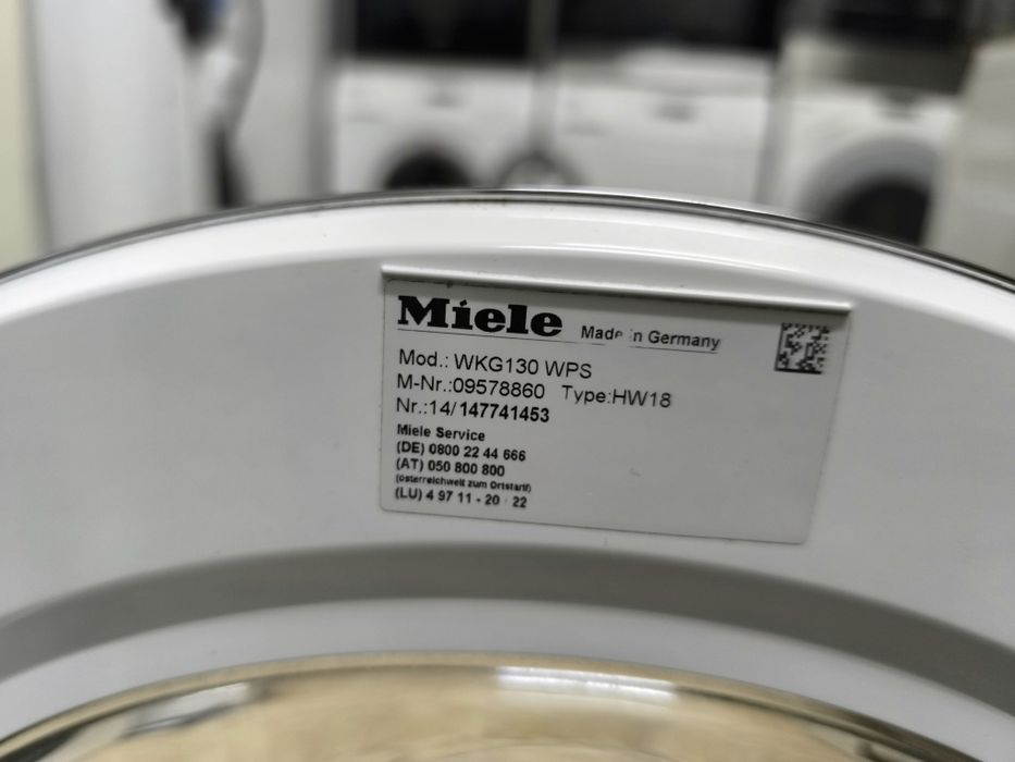 Пералня Miele WKG 130 WPS - 8кг. 1600об.