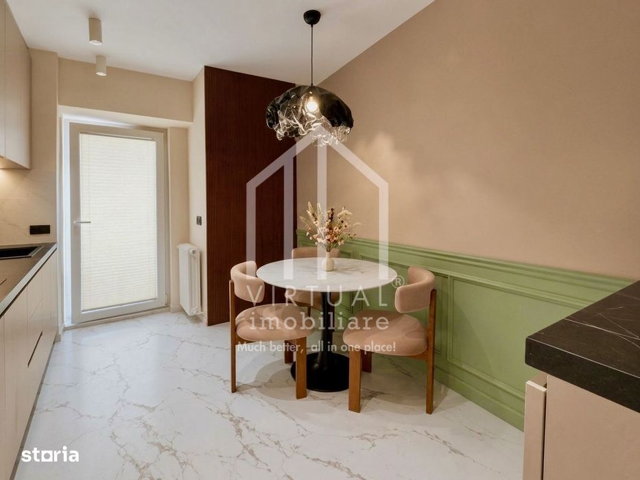Apartament cu 2 camere, 50mp utili, etaj 2/4, Centru