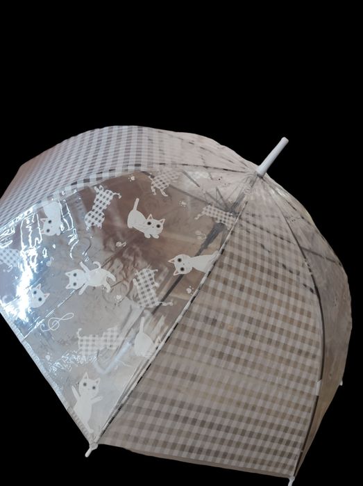 Детски автоматичен чадър , котенца