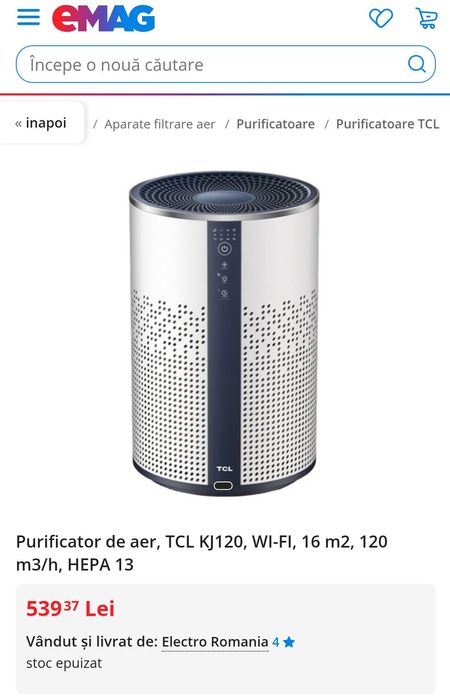 Purificator de aer TCL BREEVA
