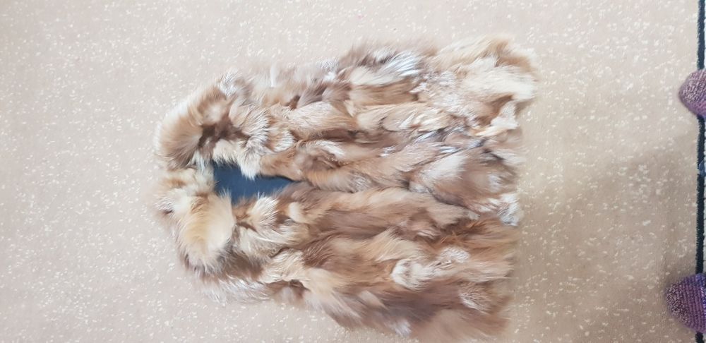 Елек естествен косъм от лисица