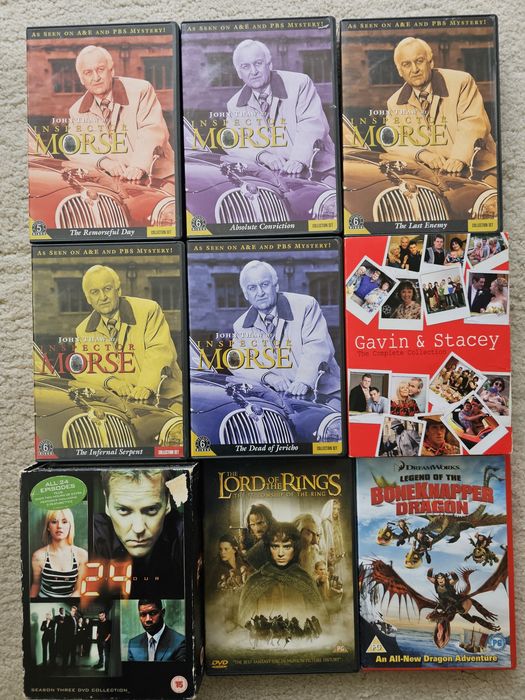 Оригинални DVD от лична колекция на Английски език
