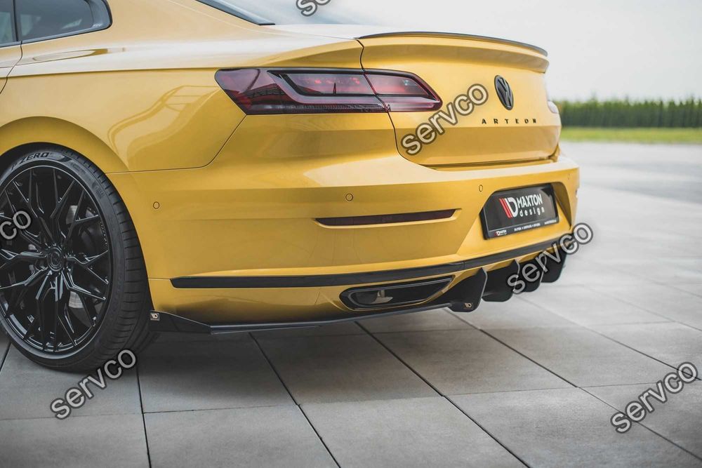 Prelungire difuzor si flapsuri VW Arteon R-Line 2017- v4 Maxton Design