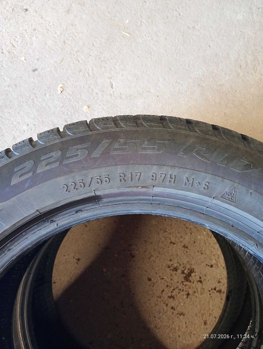 Зимни гуми 225/55/17 Pirelli
