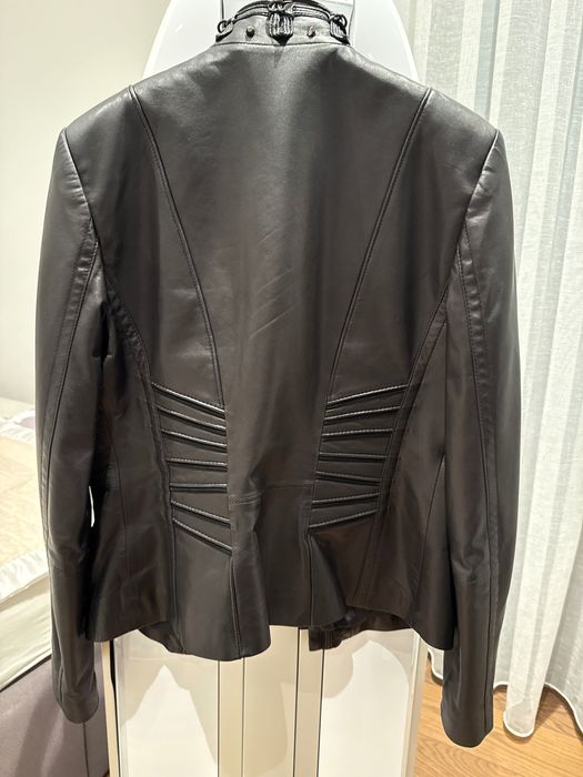 Супер sexy вталено късо кожено яке. Ново