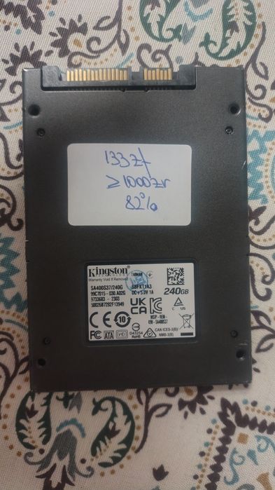 SSD Kingston A400 240 GB