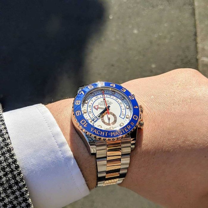 Rolex yacht-master 2 двуцветен 44mm