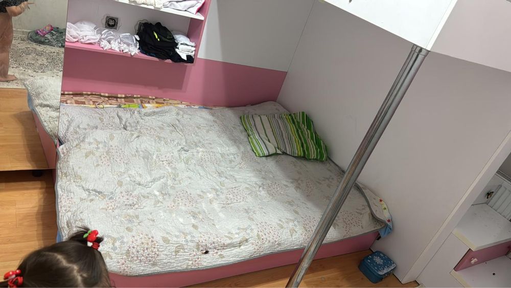 Детская кровать двухярустная