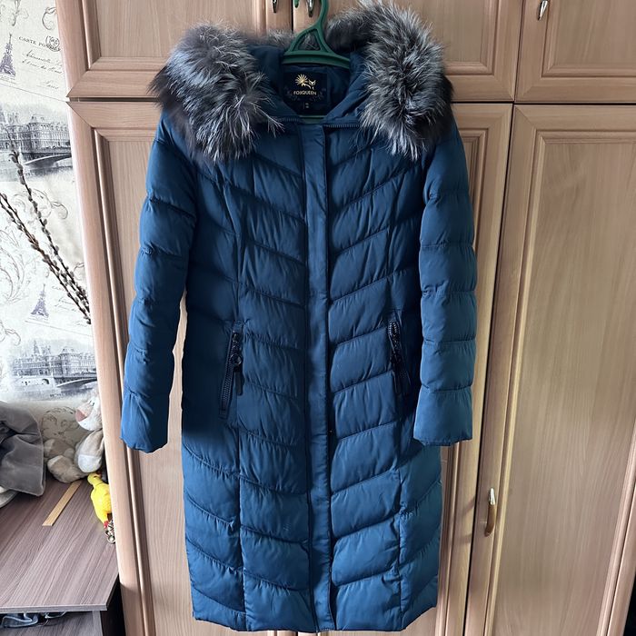 Зимний пуховик натуралка