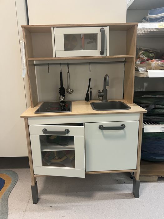 Кухня детска дървена със звук и светлина