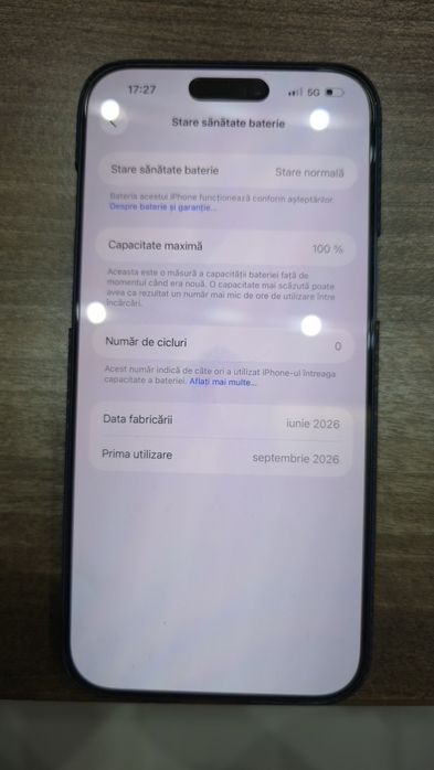 Iphone 17 pro max 512 blue