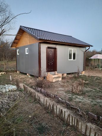 Vand containere stil casute din panouri sandwich 7*6.5m