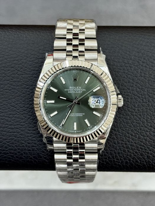Rolex Date-Just 41mm Mint Green ETA 3235