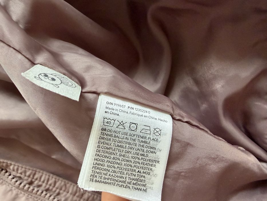 Зимен гащеризон с пух H&m, 86 размер
