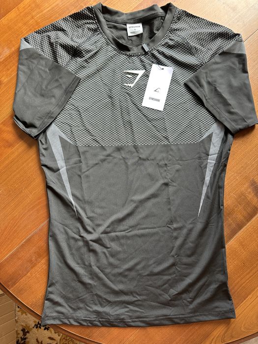 Tricou Gymshark Onyx V5 compresie Nou