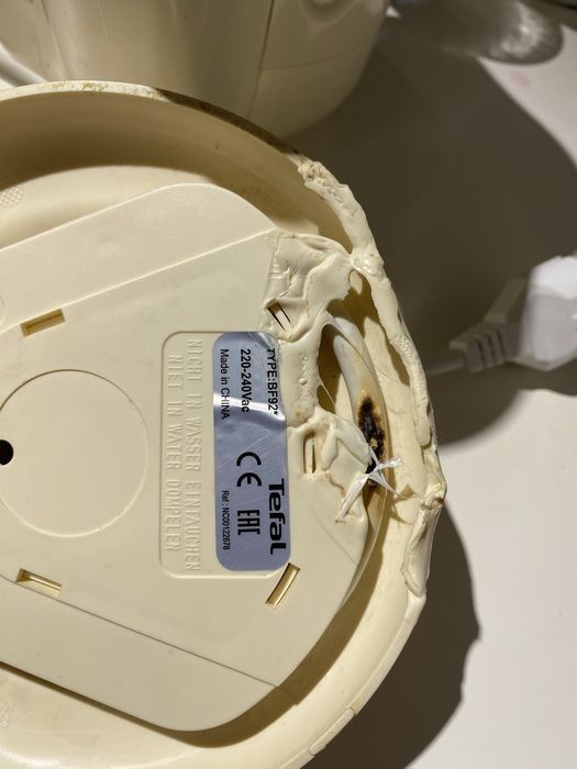 Чайник tefal в сливочном цвете