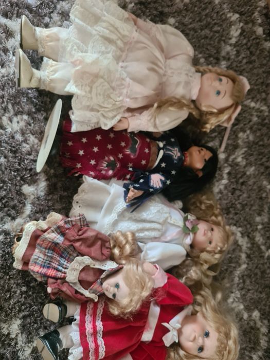 Păpuși porțelan 5 buc