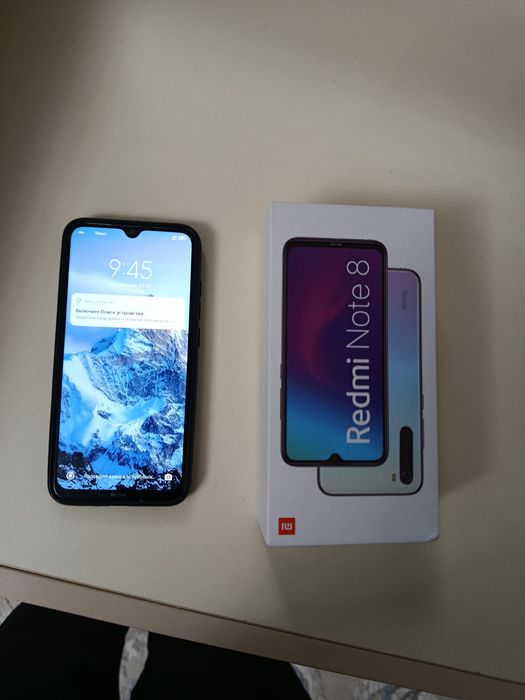Redmi note 8 Neptune blue
